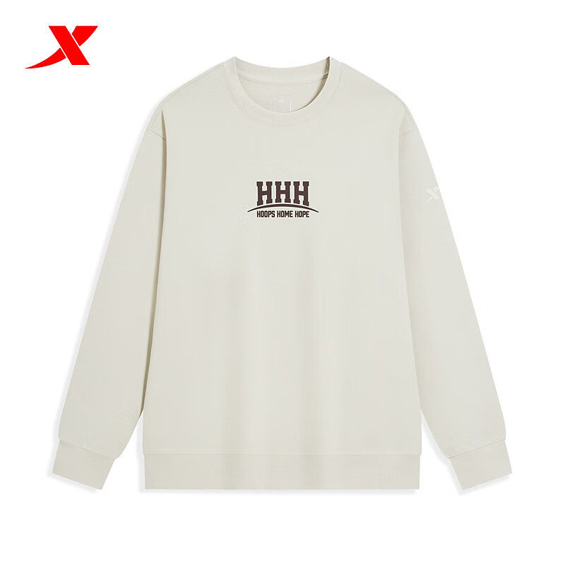 特步圆领卫衣男2026春季新款运动休闲针织套头衫长袖974129920246,运动服/休闲服装,运动卫衣/套头衫,淘宝优惠券,粉丝福利购,淘宝优惠卷