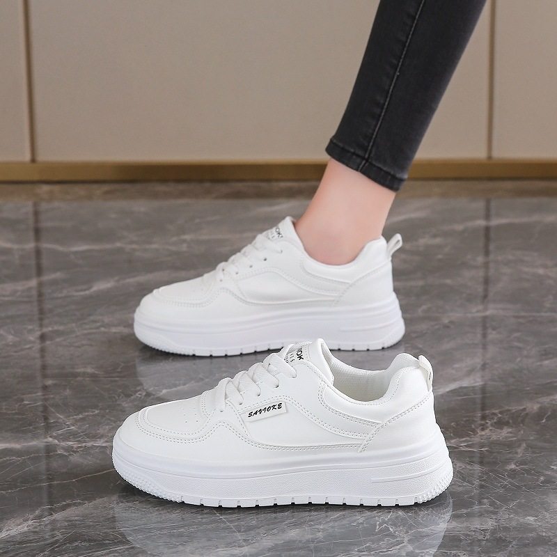 香港潮牌小白鞋女2024冬季新款休闲厚底舒适潮流板鞋学生运动平底,女鞋,时尚休闲鞋,淘宝优惠券,粉丝福利购,淘宝优惠卷