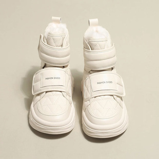 香港潮牌厚底雪地靴女2025新款 加绒马丁短靴子外穿防水保暖东 冬季