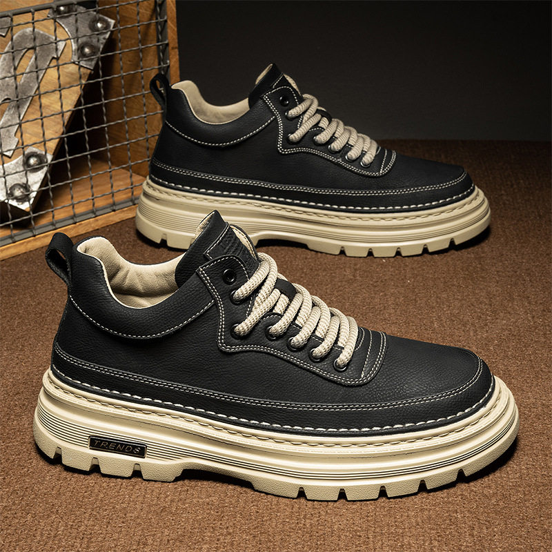 香港潮牌男鞋2025秋冬新款软底马丁靴男款百搭复古潮流工装靴子轻,流行男鞋,工装鞋,淘宝优惠券,粉丝福利购,淘宝优惠卷