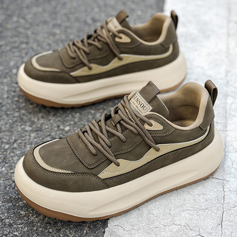 香港潮牌ins韩版阿甘鞋防滑男鞋潮2025秋新款增高学生跑步运动休,流行男鞋,老爹鞋,淘宝优惠券,粉丝福利购,淘宝优惠卷