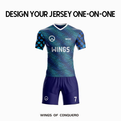 足球服套装夏专业定制