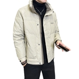 店主风2024冬季新款羽绒服男短款立领白鸭绒羽绒外套8101--P155，男装羽绒服，电商D238