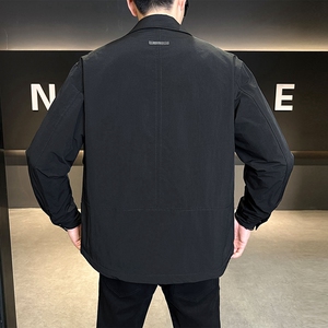 店主风2025冬季主推新款羽绒衬衫男翻领轻薄标羽绒服8173-P165图片