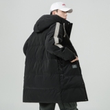 2024冬季新款羽绒服男中长款加厚标90%白鸭绒宽松外套2329-P295，男装羽绒服，电商D238