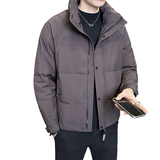 店主风2025冬季新款立领加厚羽绒服男标绒保暖外套8179-P200，男装羽绒服，电商D238