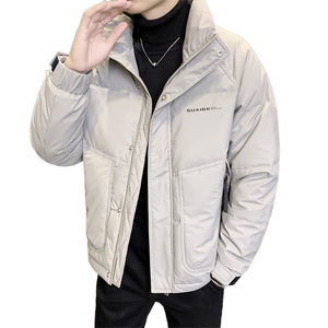 店主风2024冬季主推羽绒服男短款立领标绒外套8869--P165图片