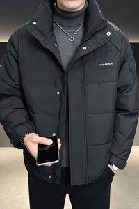 2024冬季主推新款羽绒服男短款立领羽绒外套6803--P155图片