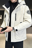 店主风2024冬季新款羽绒服男加厚连帽工装户外冲锋衣8073--P195，男装羽绒服，电商D238