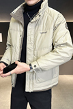 店主风2024冬季新款羽绒服男短款立领白鸭绒羽绒外套8101--P155，男装羽绒服，电商D238