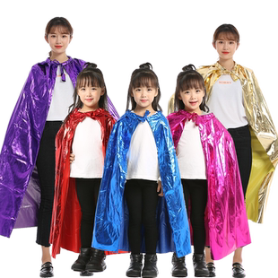 宸涛 万圣节披风恶魔死神巫婆披风亮布披风斗篷配饰套装