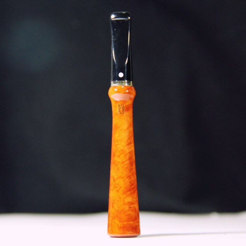 石楠木过滤烟嘴6MM活性炭滤芯换芯型烟嘴便携男士粗烟过滤嘴烟具