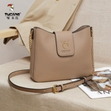 Сумка через плечо, зимняя вместительная и большая сумка на одно плечо, из натуральной кожи