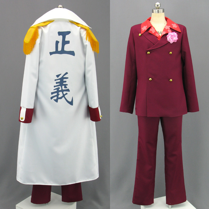 动漫服装-海贼王/one piece-海军大将 赤犬-茶园河cos