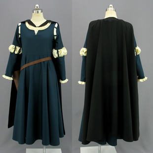COSPLAY服装 勇敢传说 公主梅丽达/Merida-茶园河COS