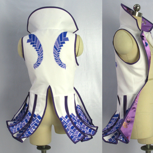 游戏服装-战国basara 石田三成 花纹马甲-茶园河COS