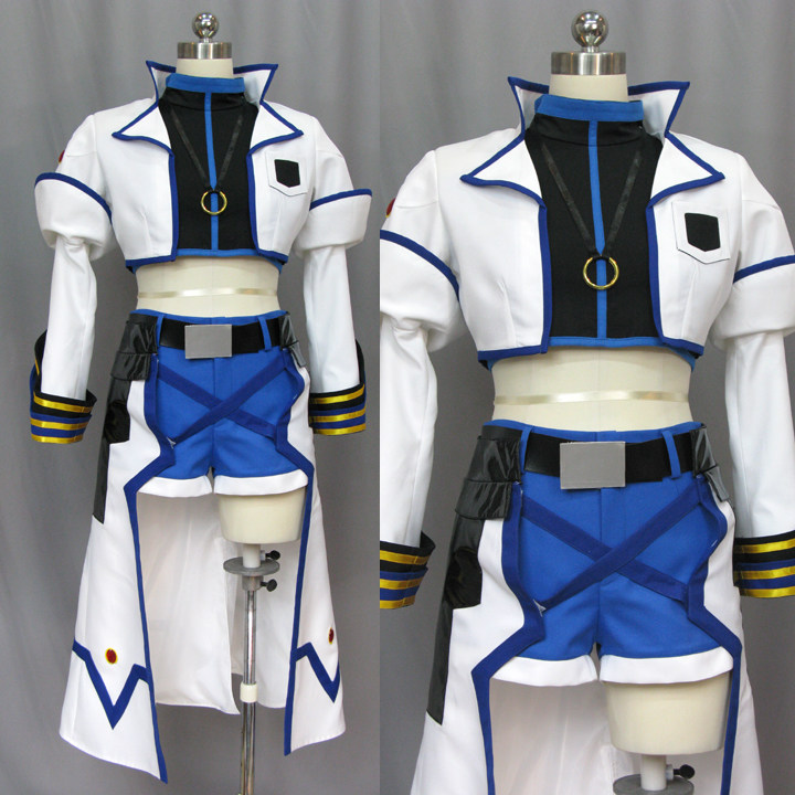动漫服装-魔法少女奈叶StrikerS-昴中岛-茶园河COS