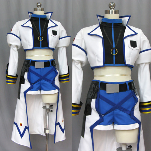 动漫服装-魔法少女奈叶StrikerS-昴中岛-茶园河COS