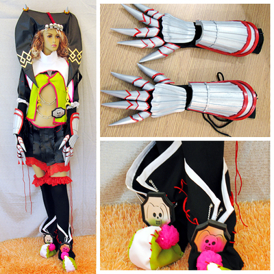 COS衣-灵魂能力/剑魂/Soul Calibur IV-缇拉/Tira-茶园河COS