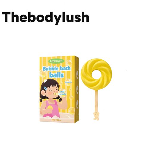 日本thebodylush泡澡吹泡泡气泡弹超多泡泡冬季儿童洗澡礼物特价