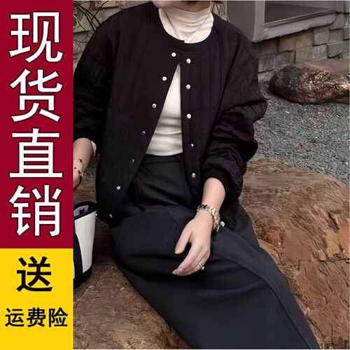 韩系格纹外套女装2026秋季