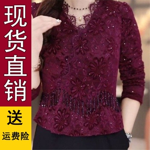 原版 连衣裙女2026春季 新款 高端贵夫人妈妈显瘦假两件 高档气质长袖