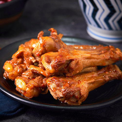 阿卜鸭翅根500g散称一斤卤味熟食