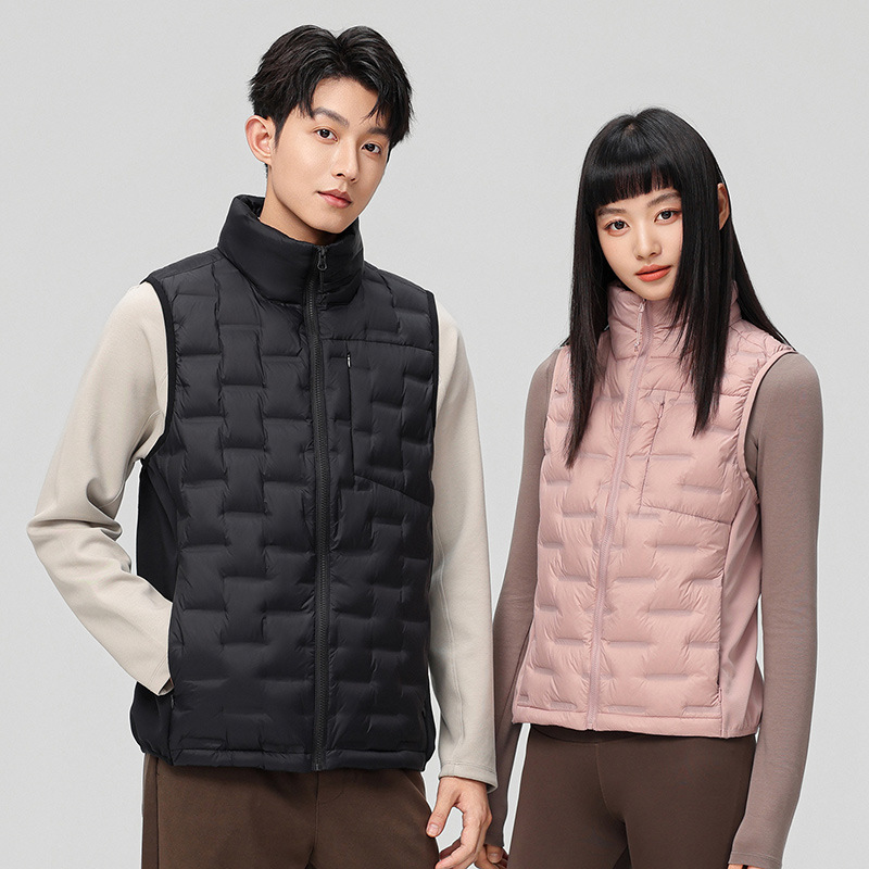 石狮市浪印户外服马甲新款轻薄立领外套女休闲时尚马夹保暖背心男