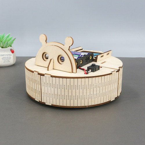 科技发明小制作立体模型手工避障