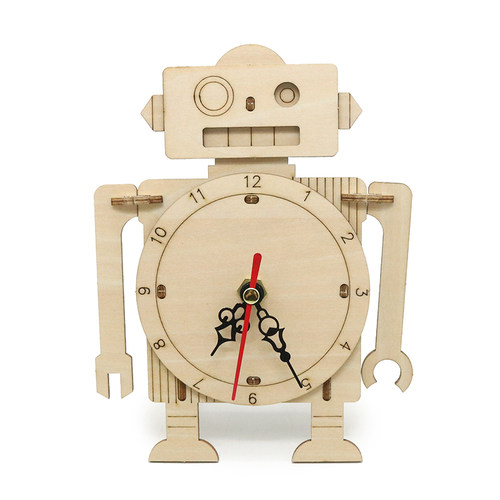 diy科技小制作材料包时钟模型