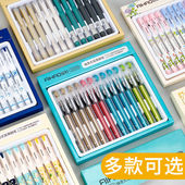 爱好12支装 钢笔学生特细正资练字书法钢笔男孩女孩可换墨囊钢笔批