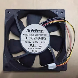 CUDC24B4RS 三線風(fēng)扇120 4.5W 12025 0.23A 120 NIDEC 25MM 24V