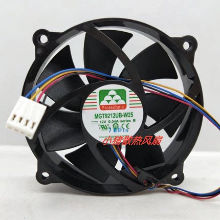 永立MAGIC 9025 12V 0.54A  电脑机箱 775 CPU风扇 MGT9212UB-W25