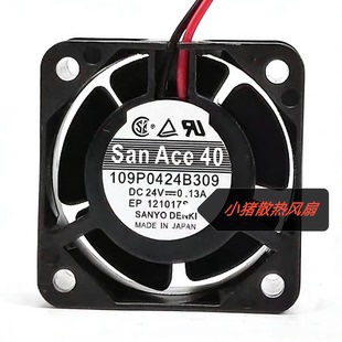 进口三洋 4CM变频散热风扇 4CM 4028 24V 109P0424B309