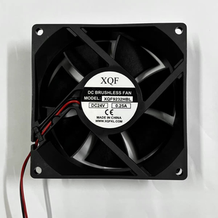 0.25A变频器散热风扇9厘米9Cm 24V 全新现货XQF9232HBL 9032直流