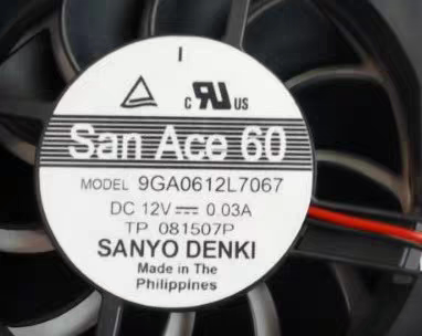 原装9GA0612L7067 6015 NWZ-208 FAN: 7ZYNA4005 LCD散热风扇