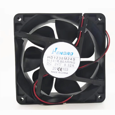 全新HD12038M24S DC24V 0.32A 12cm机柜电焊机散热风扇