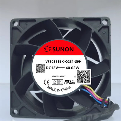 NF5270M5浪潮英信服务器散热风扇 VF80381BX-Q281-S9H 12V 40.02W
