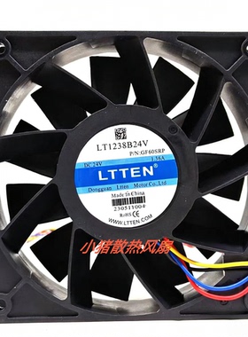 原装正品LTTEN LT1238B24V 12038 24V 1.36A 机箱 大风量散热风扇