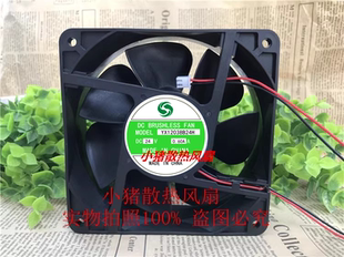 12cm厘米电磁炉灶散热风扇机柜风机 6CM 全新YX6038B24H DC22V24V