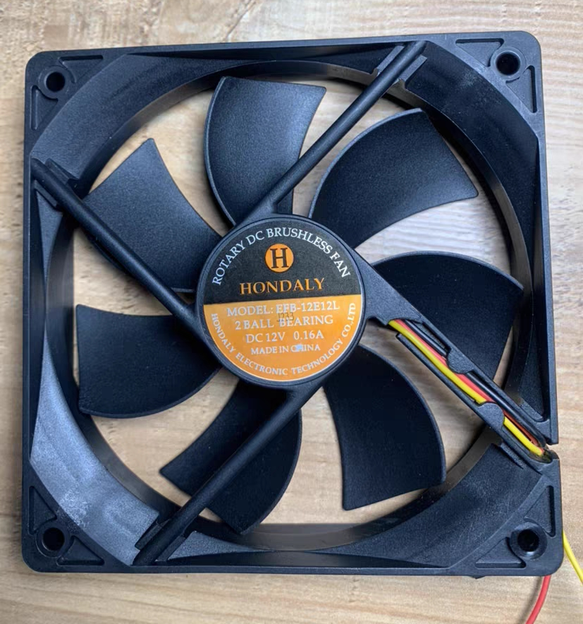 全新迪生婴儿温箱HONDALY EFB-12E12L DC12V医疗设备专用风机风扇