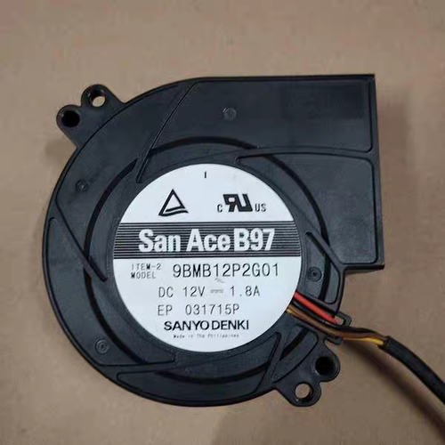 9BMB12P2G01 原装三洋 9733 12V 1.8A 9CM 大风涡轮鼓风散热风扇