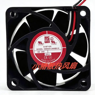 OD6025 6025 24HB01A 6CM 高端设备散热风扇现货 DC24V 全新原装