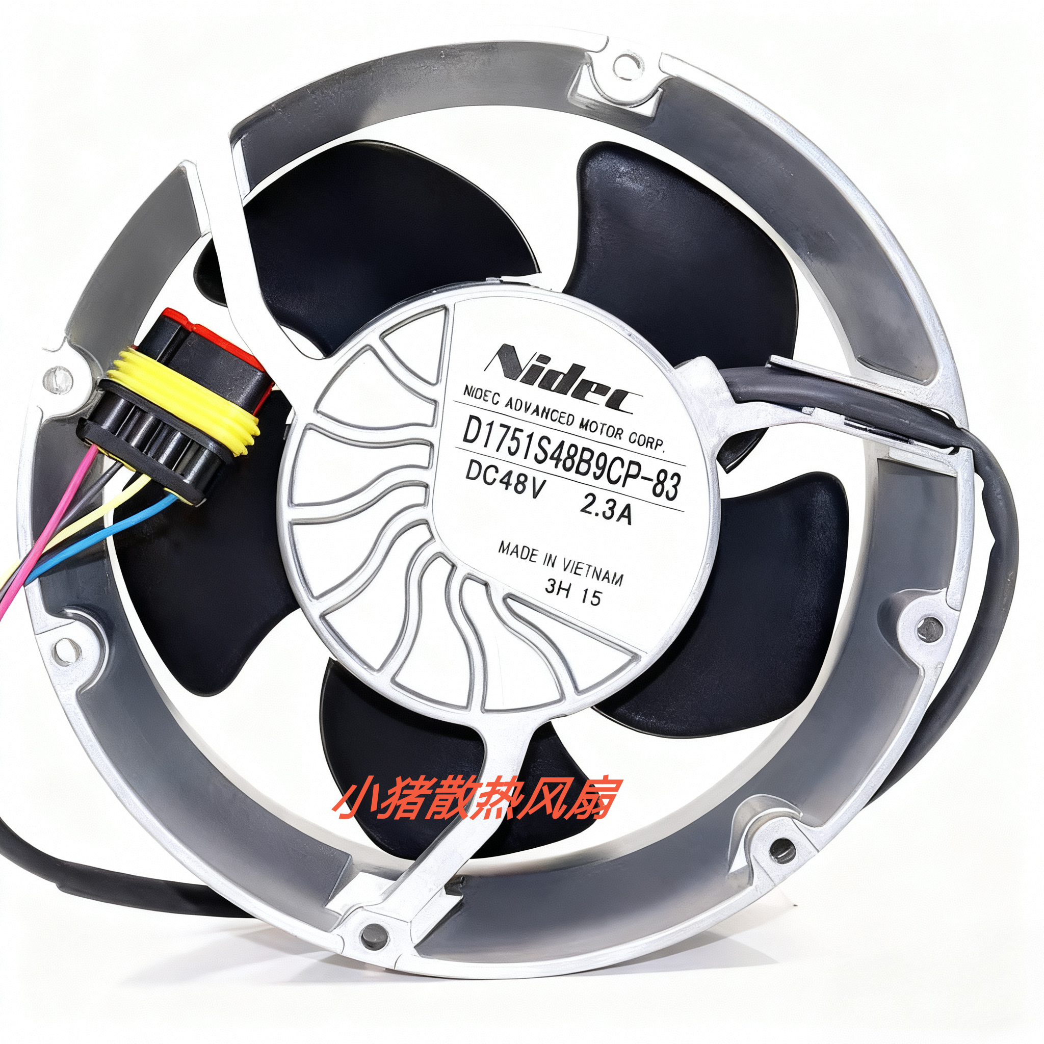 全新NIDEC D1751S48B9CP-83/33/54 48V 2.3A 17251变频器散热风扇