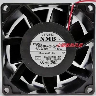 全新现货 NMB 8038 8CM 08038RA-24Q-GA 24V 0.80A 变频器风扇