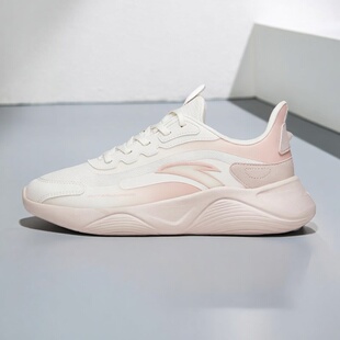 安踏凌云跑步鞋女鞋春秋季新款透气网面减震轻便软底运动鞋女款