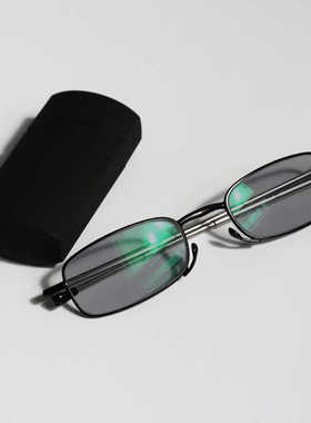 125度可折叠老花镜便携式变灰色室外小框225度275度175度男女