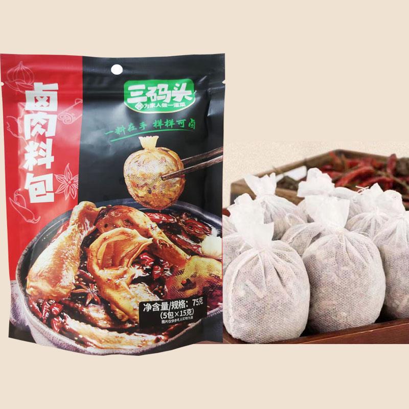 三码头卤肉料包五香卤料卤汁香辛料卤茶叶蛋卤肉路基转调料包