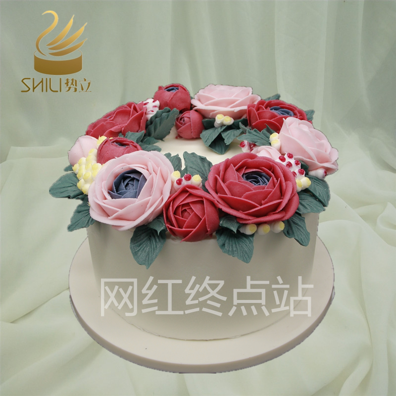韩式仿真蛋糕模型2019新款花卉塑胶假蛋糕生日样品橱窗展示道具|msdalam kategori Aksesori rumah, pasu/bunga/bunga tiruan/perhiasan imitasi, Simulasi buah-buahan - dari Buy2taobao.com untuk memberikan perkhidmatan ejen Taobao profesional membeli