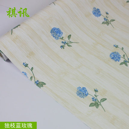 批发pvc自粘墙纸儿童房间客厅墙贴纸卧室壁纸温馨防水加厚即时贴